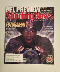 September 3 2001 The Sporting News Shannon Sharpe Baltimore Ravens - Picture 1 of 2