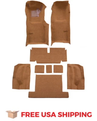 FITS 1971-1975 Chevrolet Corvette Coupe Auto Complete with Pad Loop Carpet - Imagem 1 de 4