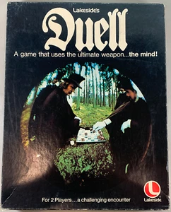 100% Komplett Vintage 1976 Duell Spiel Lakeside Games 2 Spieler Strategie - Bild 1 von 5