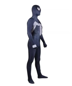 Venom Spiderman Jumpsuit Symbiote Superhero Cos Suits Cosplay Costume Halloween - Picture 1 of 7