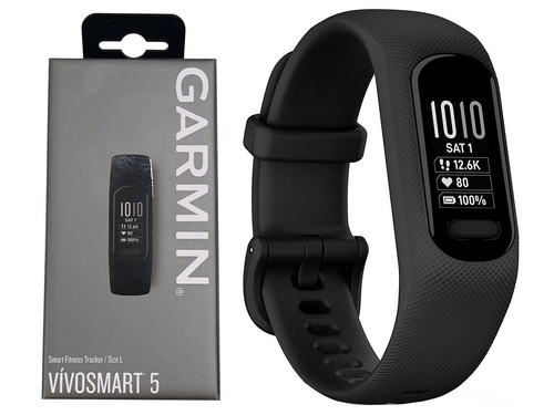 美品】GARMIN vivosmart 5 Black L