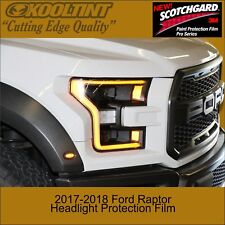 Headlight Protection Film by 3M for a 2017 2018 Ford Raptor