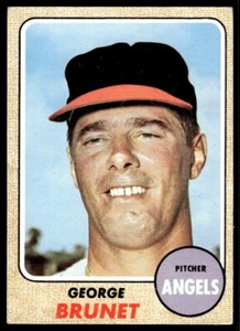 1968 Topps Baseball George Brunet #347