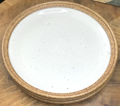 DOBLE TEXTURA LE BUFFET Juego de 3 Platos de Cena 10.5" Mikasa Japón Gres Foto 1 de 4