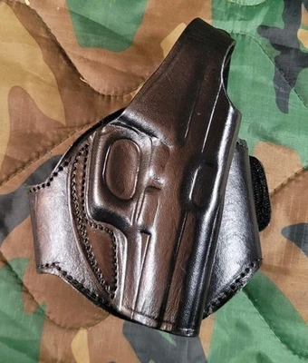 Tagua Leather Bersa Thunder 380 22lr Black Leather Ankle Holster - Image 1 of 4