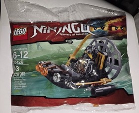 LEGO 30426 NINJAGO: Stealthy Swamp Airboat W/ 1 Minifigure, Cole Hands Of Time 