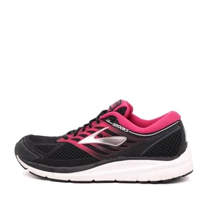 Brooks Damen Addiction 13 Schuhe Schwarz/Pink Mesh Low-Top Laufschuhe EU 43 - Bild 1 von 9