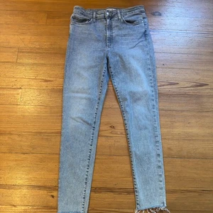 Jeans skinny Joe's lavaggio leggero vita alta orlo grezzo TAGLIA 30 - Foto 1 di 6