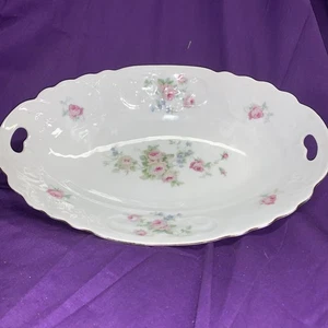 SWHSWH51 Bavaria Germany by Schwarzenhammer 10.75" Oval Vegetable Bowl - Picture 1 of 6