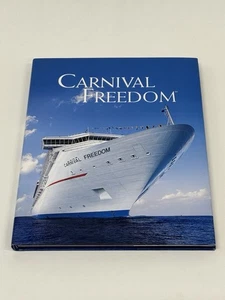 Carnival Freedom Inaugurale Crociera Vela Commemorativa Copertina Rigida Libro DJ 2006 - Foto 1 di 11