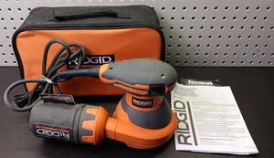 Rigid Corded 5" random orbit sander R26011 w/ Bag (bn) - Picture 1 of 10