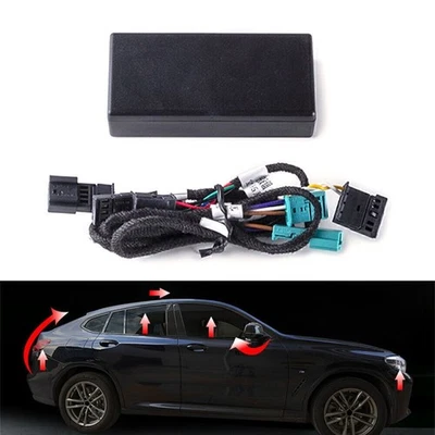 Black Fit BMW 5 Series G30 X3 G01 Car Automatic Window Close Smart Module - Image 1 of 4