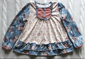 Matilda Jane Just Imagine Celina PJ Top Girls’ Floral size 14 - Picture 1 of 2