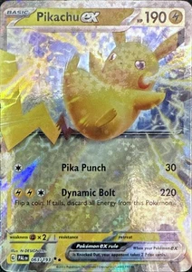 Pokemon TCG Pikachu ex 063/193 SV02: Paldea Evolved Double Rare - Picture 1 of 1