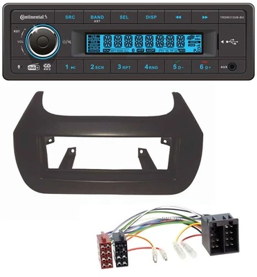 Continental MP3 DAB USB Bluetooth Autoradio für Citroen Nemo Fiat Fiorino Qubo P - Bild 1 von 4