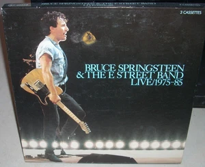 BRUCE SPRINGSTEEN live 1975 ~ 1985 ( rock ) 3 audio cassettes box - booklet - - Picture 1 of 2