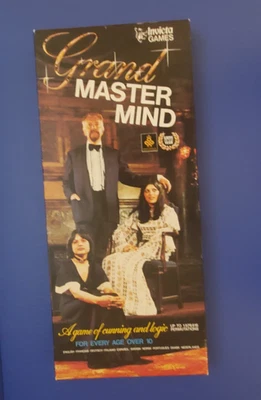 Grand Master Mind Board Game (1974)  Complete – Invicta – Break the Hidden Code - Image 1 of 4