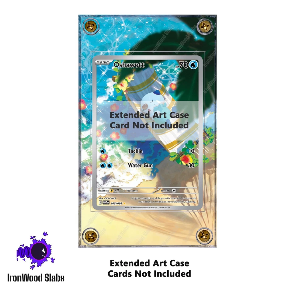 Oshawott 105/086 Pokemon Sv: White Flare Extended Art Case - Image 1 of 4