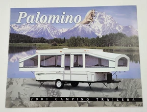Folleto de autocaravana Palomino 2001 remolques de camping plegables tienda emergente campistas - Imagen 1 de 4