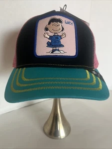 Peter Grimm True Character Peanuts Charlie Brown Snoopy LUCY SnapBack Nuovo con etichette - Foto 1 di 6
