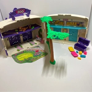 De colección 1993 Kenner Littlest Pet Shop LPS Juego Plegable Mascotas Zoo Granero Estuche - Imagen 1 de 16