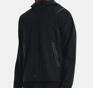 Under Armour Men’s Black  Unstoppable  Jacket & Cargo Pant Set New Large - Picture 1 of 9