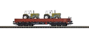 Busch Flachwagen Samm/Traktoren TT 31170 - Picture 1 of 1