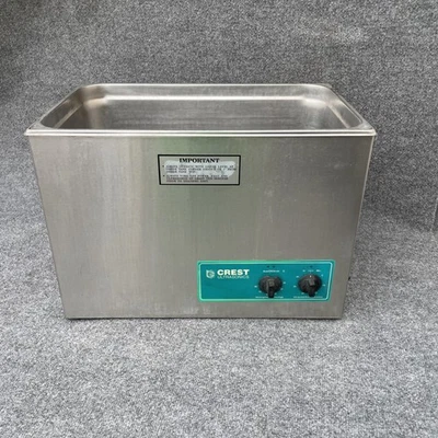 Limpiador ultrasónico de sobremesa Crest Ultrasonic 2600HT usado Foto 1 de 4