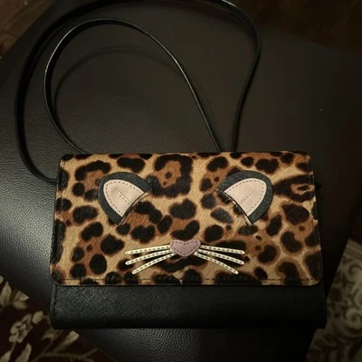Kate Spade Leopard Summer Run Wild Crossbody Bag. NWT - Image 1 of 4