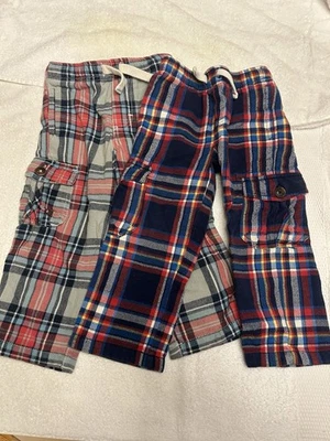 Pantalones de franela Mini Boden niños talla 3 cintura elástica Foto 1 de 4