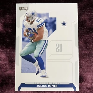 Julius Jones 2006 Playoff NFL Silver MINT Big Stone Gap VA Legend Cowboys Jersey - Picture 1 of 4