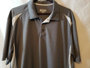 Golf Poloshirt Gr. XL grau Augusta Sportswear - Bild 1 von 7