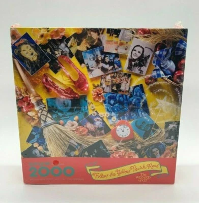Springbok The Wizard of Oz Follow the Yellow Brick Road 2000 PCS Factory Sealed! - Image 1 of 4