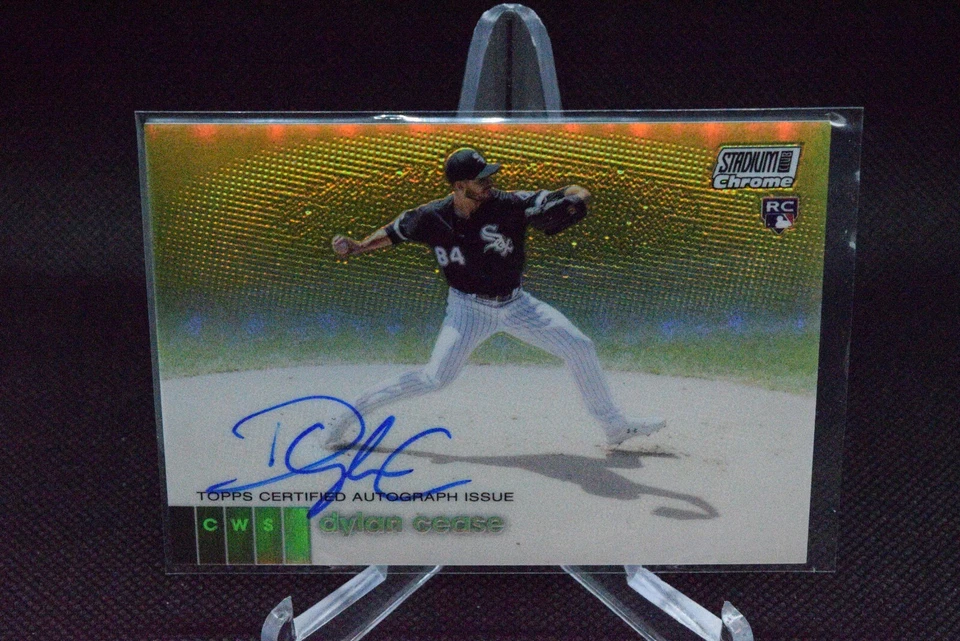 Dylan Cease #CADC - 2020 Topps Stadium Club Chrome - Auto - Rookie - Image 1 of 2