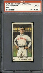 1910 E91-C American Caramel Wid Conroy