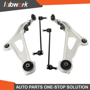Labwork For 13-19 Nissan Pathfinder QX60 Front Lower Control Arms Sway Bar Links - Picture 1 of 10