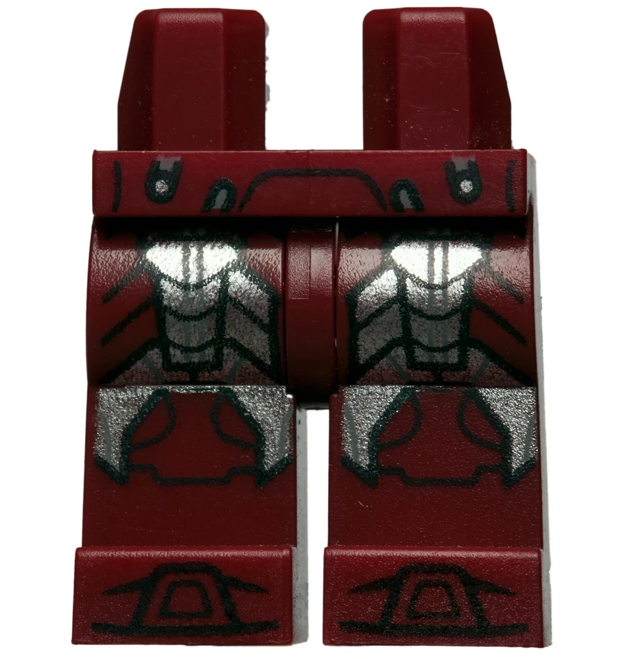 NOVO LEGO - Pernas de boneco - Super-heróis - Homem de Ferro (Marca 5) x 1 - 76125 - Imagem 1 de 1