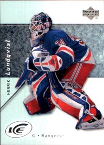 2007-08 Upper Deck Ice #8 Henrik Lundqvist NEW YORK RANGERS