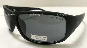 NWT Tommy Hilfiger MP OM497 Black Mat Authentic Men Sunglasses /821/ NEW - Picture 1 of 9