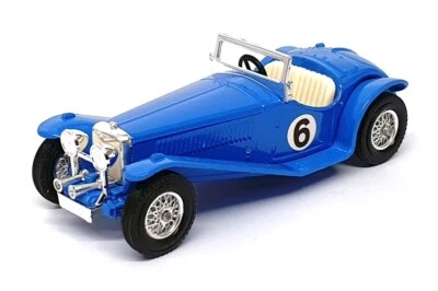 Matchbox Appx 10cm Long Diecast Y-3 - 1934 Riley MPH #6 - Blue - Image 1 of 4