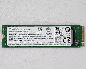 Dell 21GXV 960 GB M.2 NVME Gen 3 TLC RI unità a stato solido SSD - Foto 1 di 2