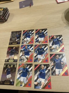 PREMIER GOLD 2017/18 Topps Base And Special - Everton  11 Cards - Picture 1 of 1