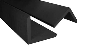 WPC Abschlussleisten 5er Set Anthrazit 220cm Terrassendielen Abdeckleisten - Bild 1 von 7