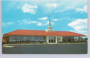 Howard Johnson's, Gastgeber der Autobahnen, Vintage Chrom Postkarte - Bild 1 von 2