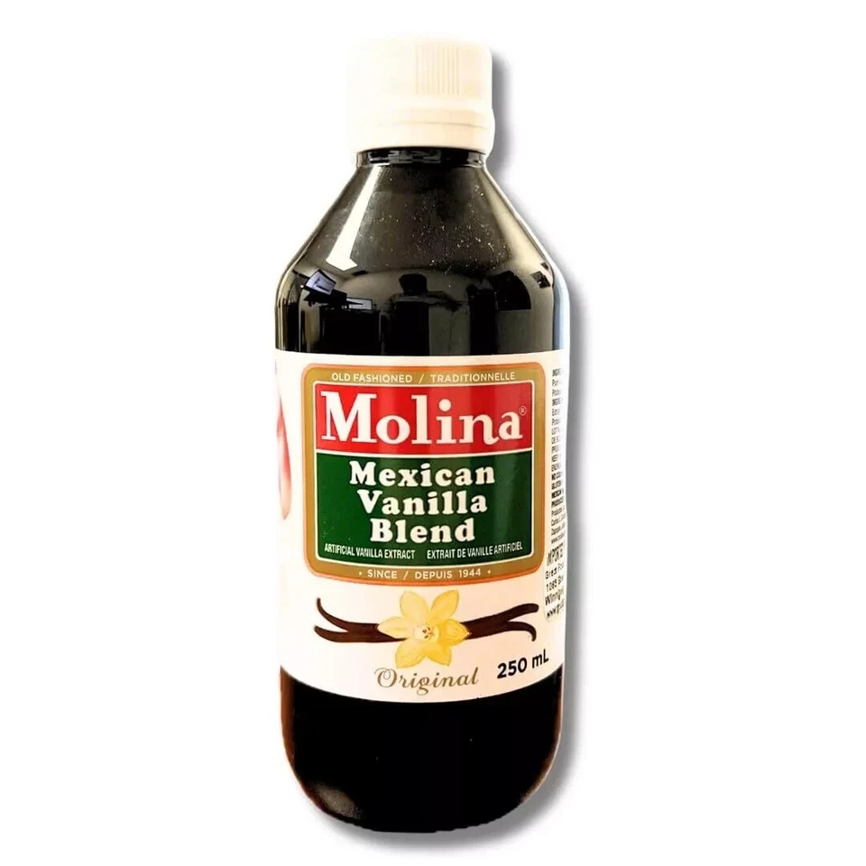 Molina Mexican Vanilla Blend 8.3 FL Oz 250 Ml Good Till Sept 2016