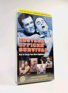 Hostage Officer Survival (VHS 1998, Calibre Press) New Factory Sealed! Rare HTF - Picture 1 of 8