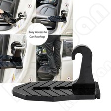 5 IN 1 Black Car Doorstep Roof Ladder Foot Stand Door Latch Step Rooftop Pedal