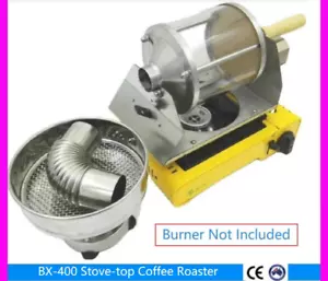 Coffee Roaster, Roasting Machine, Electric Stove bean Roaster + Chaff collector - Picture 1 of 8