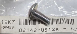 New Genuine OEM Suzuki 5x12 Screw - 02142-0512A - Picture 1 of 2