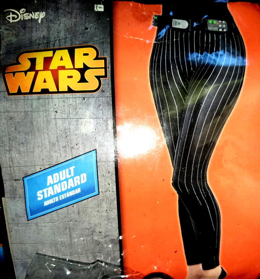 Star Wars Darth Vader black Leggings Adut Costume Accessory - Image 1 of 1